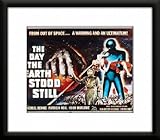 The Day The Earth Stood Still Framed And Matted 8x10 Color Photo (Michael Rennie Patricia Neal)