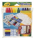 Crayola Window Marker/Stencil Art Set