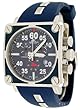 Adee Kaye #AK4007-M2 Men's Sports Rubber Strap Chronograph Watch