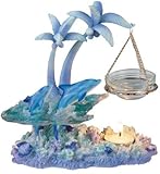 Oil Burner Dolphin Polyresin Collectible Decor Decoration Collection
