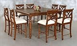 Lifestyle California 25-747 Brentwood Counter Height Square Leg Table