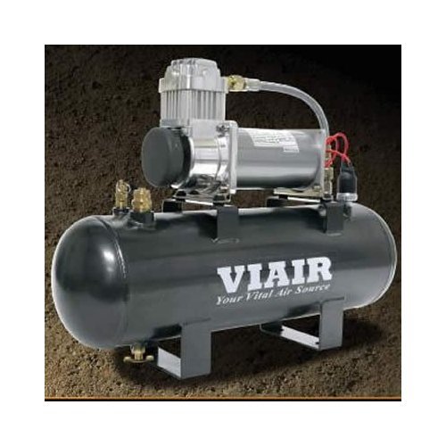 VIAIR - 20007 - Viair 200 PSI 2.0 Gal. Tank Fast-Fill-200 Air Source Kit