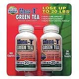 Mega-T Green Tea Weight Loss Supplement with Hoodia - 180 Caplets