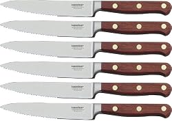 LamsonSharp 6-Piece Serrated Steak Knife Set