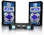 Pack Sono ampli 500W + HP 400W leds b...