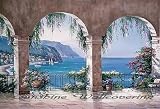 Mediterranean Arch Wall Mural