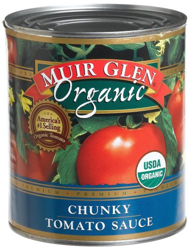 Muir Glen Organic Chunky Tomato Sauce, 28-Ounce Cans (Pack of 12) by Muir Glen