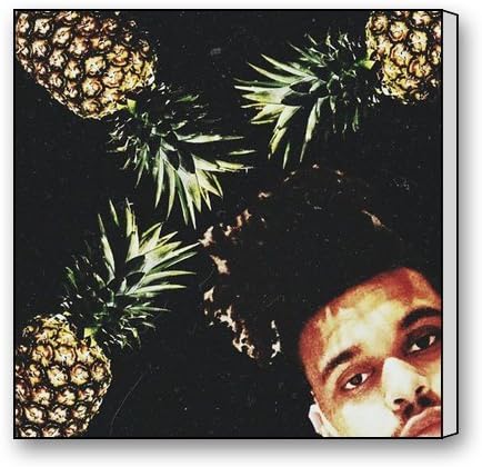 DIY Home Decor Custom Weeknd Movie Poster Canvas Print 16X 16