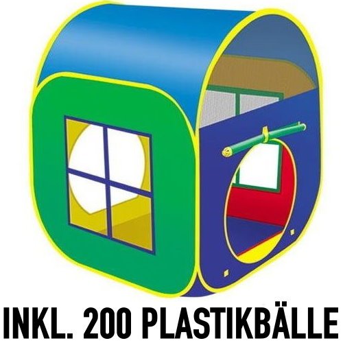 Spielzelt, Pop Up Zelt, Bällebad,