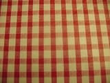 Outdoor Tablecloth Umbrella Hole Gingham Umbrella Zipper Tablecloth 42" X 74" oblong Summer Bbq Vinyl Re-usable Vinyl w/ Faux Ants Printed on the Tablecloth