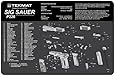 TekMat 11-Inch X 17-Inch Handgun Cleaning Mat with Sig Sauer P226 Imprint, Black