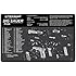 TekMat 11-Inch X 17-Inch Handgun Cleaning Mat with Sig Sauer P226 Imprint, Black