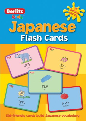 Japanese Berlitz Flash Cards