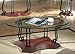 BEAUTIFUL NEW OVAL/ROUND 8MM BEVELED GLASS COFFE TABLE