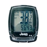 JEEP 0868 - Computer per bicicletta con 20 funzioni, trasmissione dati con cavo