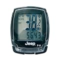 JEEP 0868 - Computer per bicicletta con 20 funzioni, trasmissione dati con cavo