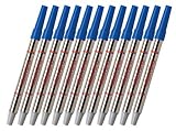 Sheaffer Blue Roller Ball metal refills - 12 Pack