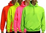 Produkt-Bild: NEON Sweatshirt mit Kapuze HOODIE floureszierend
