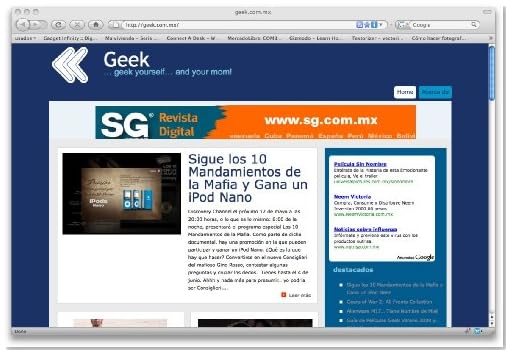 Geek.com.mx (Spanish Edition)