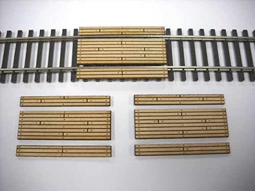 HO Scale ** Laser Cut ** Custom Single Lane Crossing 3 Pack