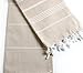 Cacala Lightweight and Thin Turkish Beach Towel 100% Cotton Sand-Free and Quick-Drying Goodness Perfect as an Extra Large Travel Towel, Beach Accessory, or Gift for Beach Lovers, 37 x 70