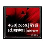 High Speed Kingston Compact Flash Ultimate 266X Memory Card - 4GB (CF/4GB-U ....