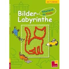 Bilder-Labyrinthe ab 7 Jahren: R�tselspa� f�r Kinder