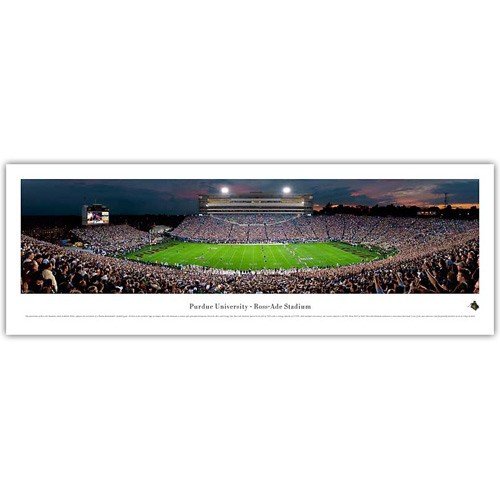 NCAA Purdue Boilermakers Ross-Ade Panoramic Print