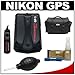 Precision Design GP-1 GPS Geotag Adapter Unit & Shutter Release Cord + Nikon DSLR Case + Cleaning Kit for Nikon D7100, D7000, D5200, D5100, D3200, D3100, D800, D600, D4 Digital SLR Cameras