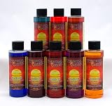 Candle and Lamp Oil (Set of 8) Tropical Nights 4oz Sampler Pack