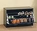Cappuccino Finish Wood Shoe Storage Rack Organizer
