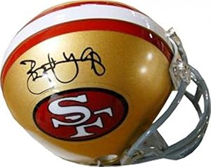 Bryant Young Autographed Mini Helmet - Replica - Autographed NFL Mini Helmets