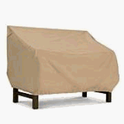 Outdoor Patio Classic Accessories Brown Bench/Loveseat Cover