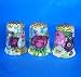 Porcelain China Collectable Thimbles - Set of Three Gold Autumn Flowers