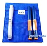Frio Cooling Large Wallets Keep Insulin Safe Between 60 -70 Degrees for up to 45 Hours with No Refrigeration +(Free Syringe Case a 3.98 Value)