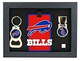 Buffalo Bills - NFL Bottle Opener Key Ring, Luggage Tag, Money Clip Gift Set