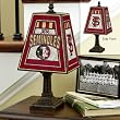 Florida State - Art Glass Table Lamp (14in)