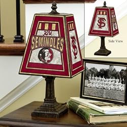 Florida State - Art Glass Table Lamp (14in)