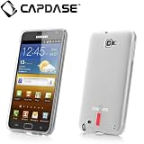 【ストラップホールつき】CAPDASE docomo GALAXY Note SC-05D Soft Jacket 2 XPOSE with Screen Guard Crystal Clear, Clear White ソフトジャケット2 XPOSE （クリスタル・クリアー 液晶保護シート 付き） クリアー・ホワイト SJSGN7000-P202