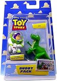 Disney / Pixar Toy Story Mini Figure Buddy Pack Action Buzz Lightyear and Rex