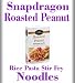 Snapdragon Rice Pasta Stir-frys - 2 Pack Indonesian Peanut & Pad Thai Ginger