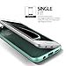 Galaxy S7 Edge Case, VRS Design [Single Fit][Ice Mint] - [Metallic Buttons][Non Slip][Slim Fit] For Samsung S7 Edge