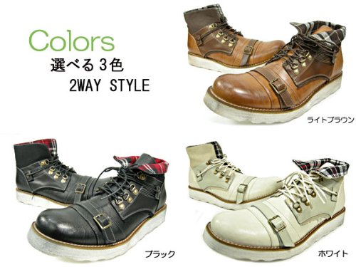 2WAYチェック柄シューズ AM-584