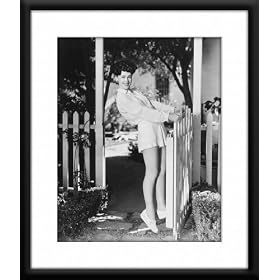 Maureen O'Sullivan Framed And Matted 8x10 B&W Photo