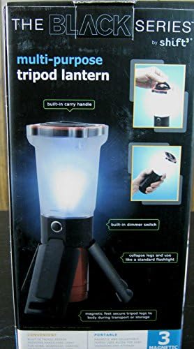 The Black Series Multi Purpose Tripod Lantern Battery Operated by Shift