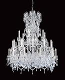 Chandelier - Antique Silver Finish
