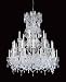Chandelier - Antique Silver Finish
