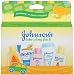 Johnson's Baby Gift Set, Take Along Pack, 5 Johnson's Baby Trial Sizes Basket (Pack of 3)