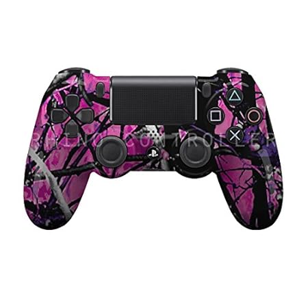 Custom PS4 controller Wireless Glossy WTP-529-Muddy-Girl-Camouflage Custom Painted Custom PS4 controller Wireless Glossy WTP-529-Muddy-Girl-Camouflage Custom Painted
