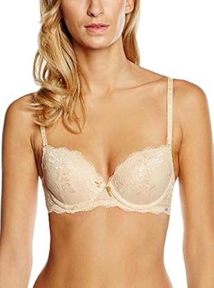 Agio Milano Sujetador con Aros Demi Push-Up (Beige)